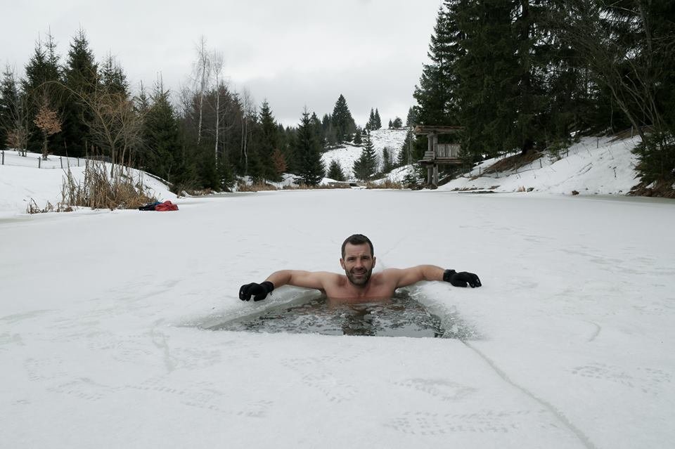 Tiberiu Ușeriu „edzésben” (archív) •  Fotó: Facebook/Tiberiu Useriu
