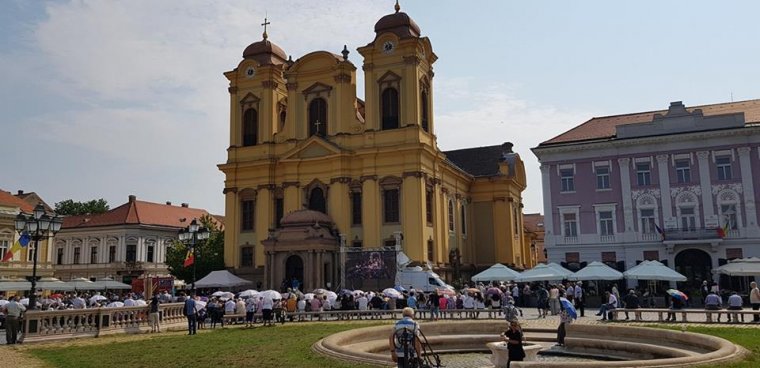 Végéhez közeledik a temesvári dóm felújítása