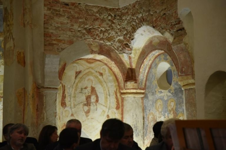 A Bihar megyei Siter falképeiről is híres Árpád-kori műemlék templomát felvették az Erdélyi Magyar Értéktárba &bullet;  Fotó: Rómer Flóris Terv