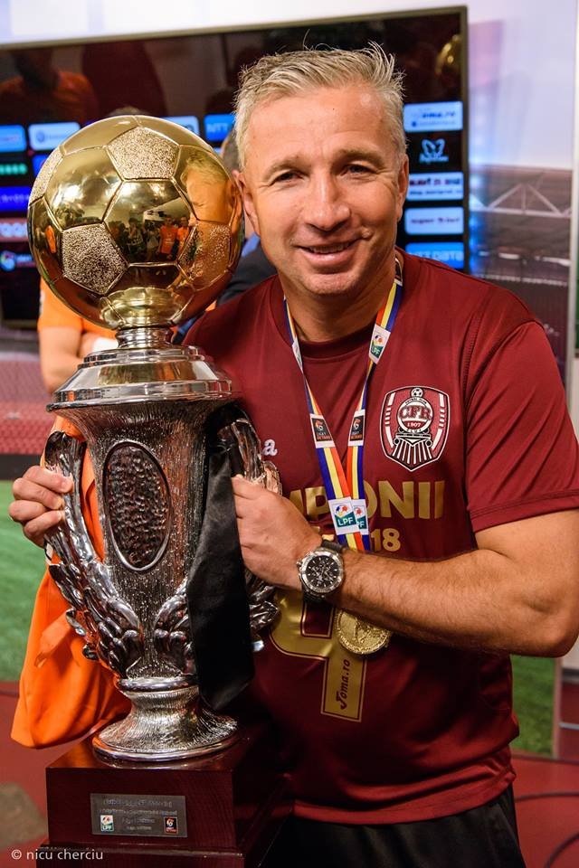 Dan Petrescu vezetőedző „elzakatolt” a kolozsvári bajnokcsapattól