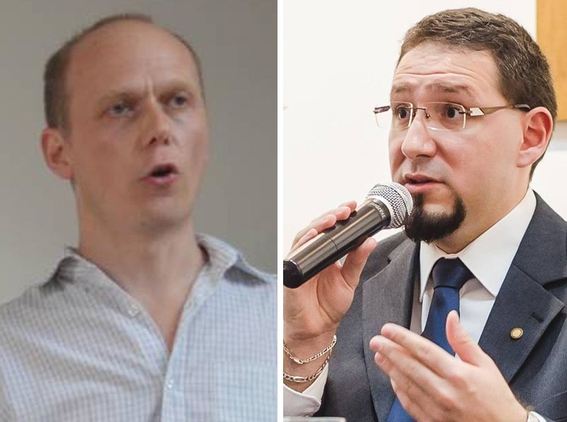 Pál János és Fodor János Erdély történelmének más-más szeletét kutatja •  Fotó: Archív felvételek