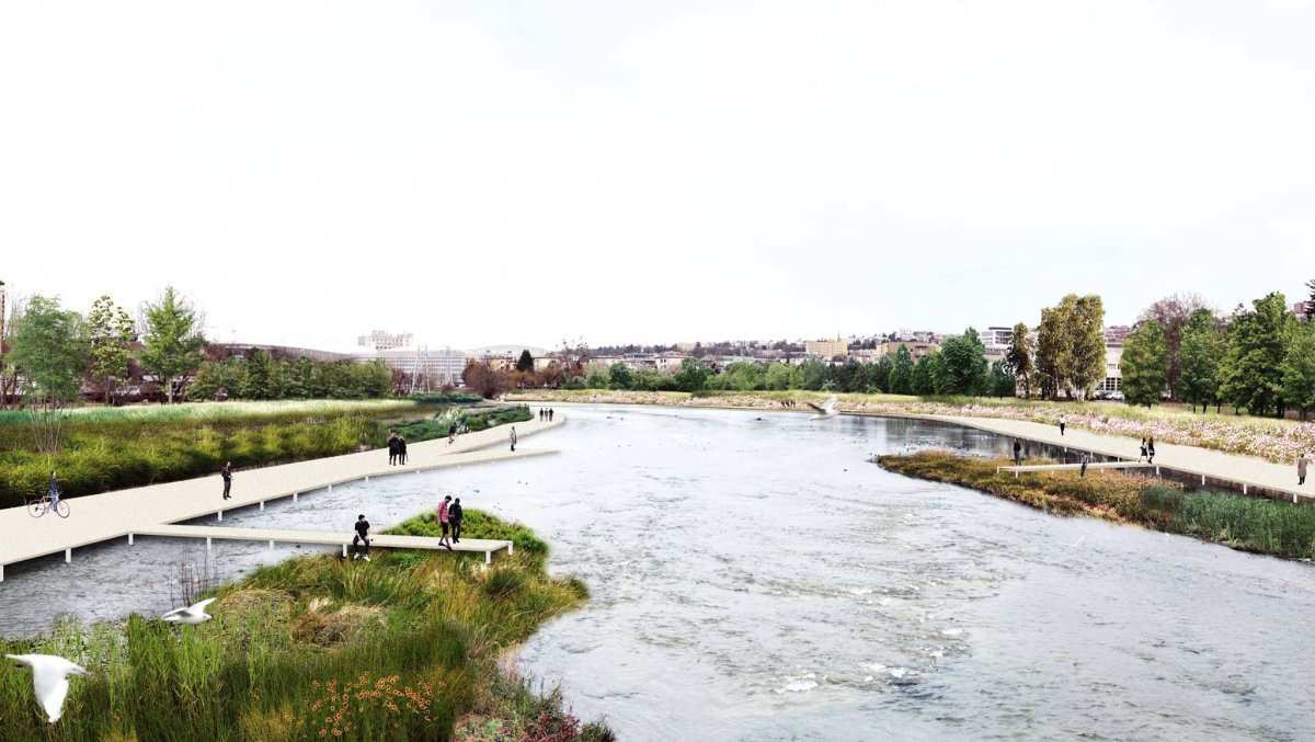 És a spanyol cég látványterve szerint •  Fotó: Kolozsvár polgármesteri hivatala