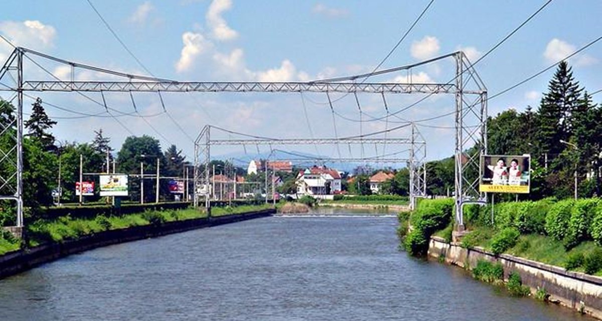 A Szamos-part jelenleg • Fotó: Radiocluj.ro