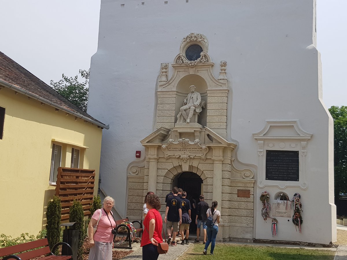 Az Arany János Emlékmúzeumnak otthont adó Csonkatorony Nagyszalontán •  Fotó: Rostás Szabolcs