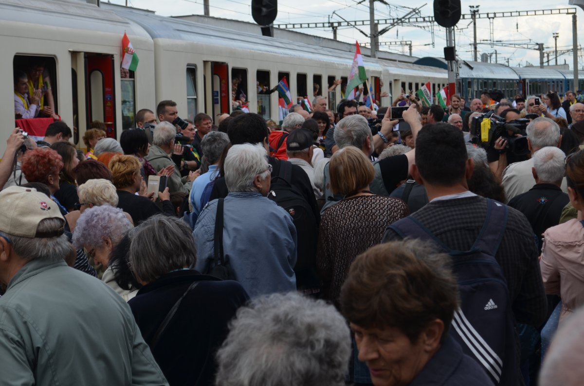 A kolozsvári fogadtatás •  Fotó: Szabó Tünde/Főtér.ro