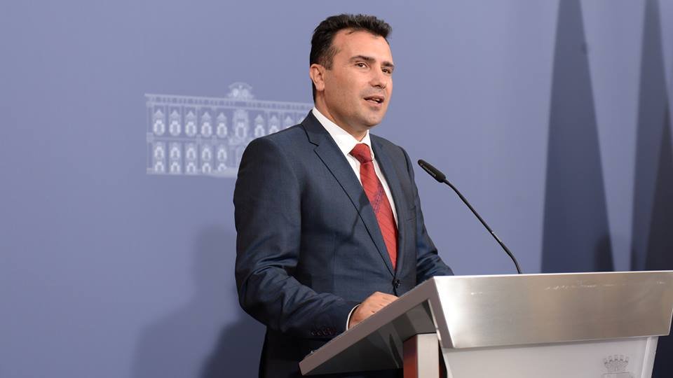 Zoran Zaev macedón miniszterelnök szerint innen már nincs visszaút (archív felvétel) &bullet;  Fotó: Facebook/Zoran Zaev