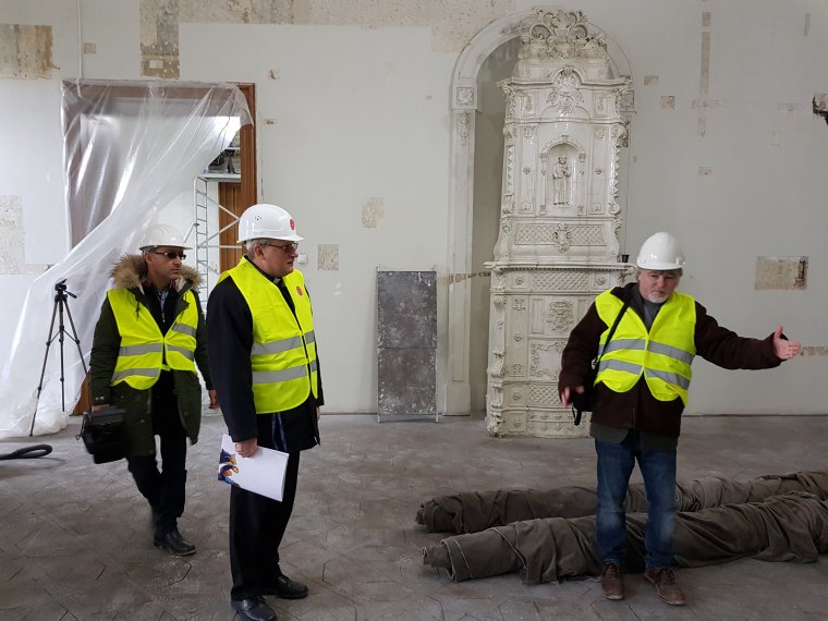 Barokk kori időutazás a felújítás alatt álló nagyváradi püspöki palotában