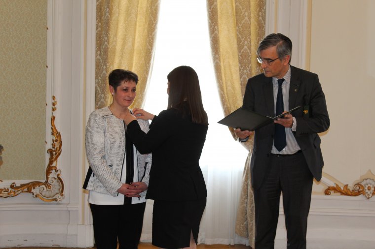 Székely olimpikon: magyar állami kitüntetést kapott Szabó Katalin egykori tornászcsillag