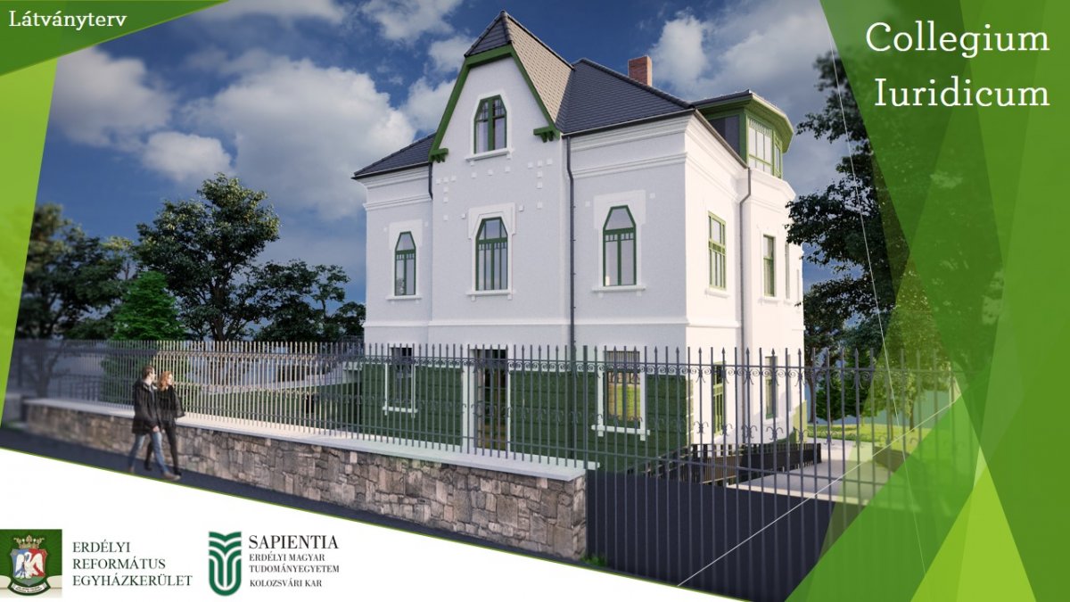 A szakkollégium látványterve •  Fotó: Sapientia EMTE