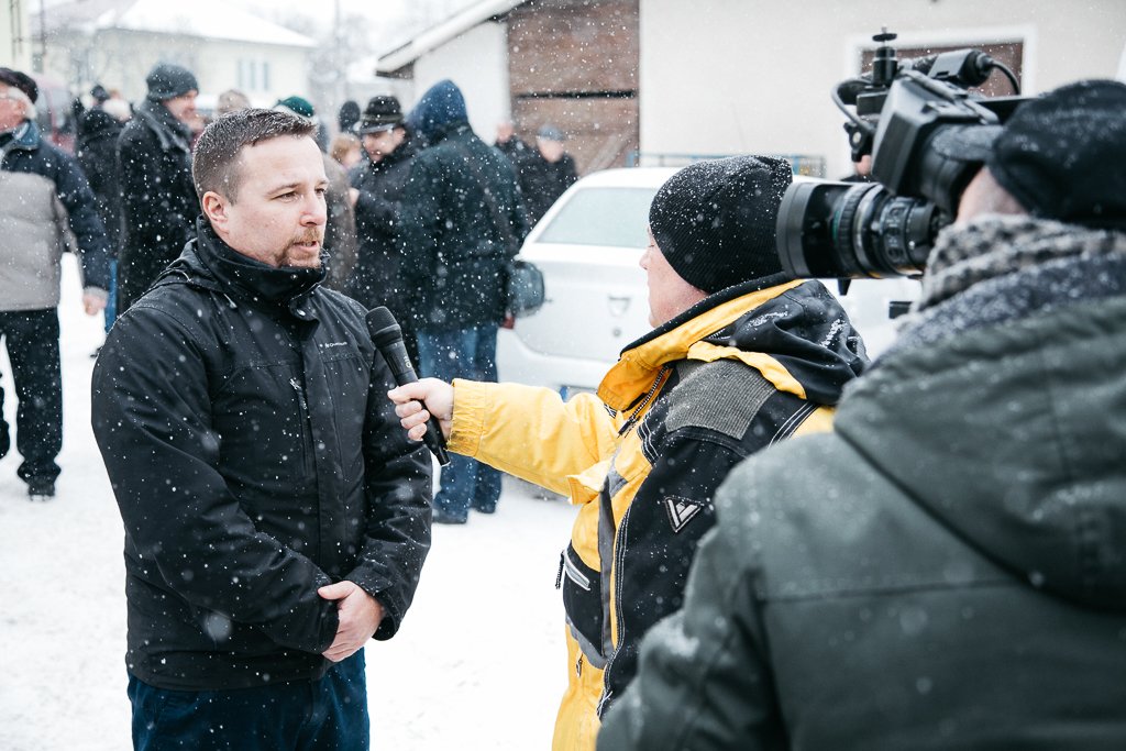 Kerekes Zoltán, a Bástya Egyesület elnöke •  Fotó: Márton Attila