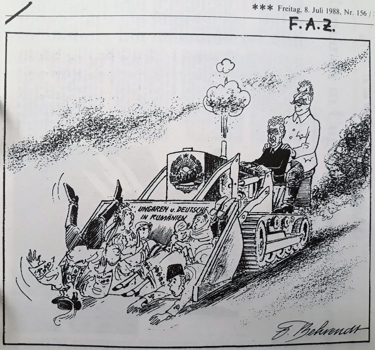 Út a romániai forradalomhoz – a németországi sajtó a Ceaușescu-rezsim összeomlását megelőző időszakról