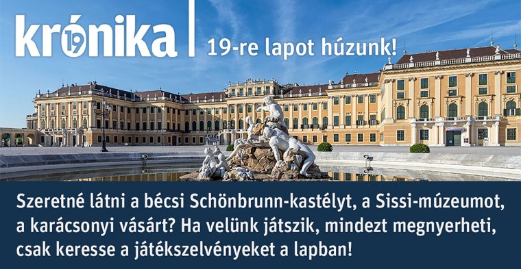 19-re lapot húzunk – a megújult Krónika napilap értékes nyereményeket kínáló kvízjátékának szabályzata