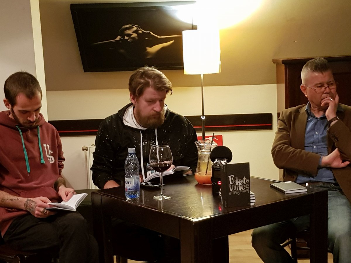 Horváth Benji, André Ferenc és Fekete Vince •  Fotó: Kiss Judit