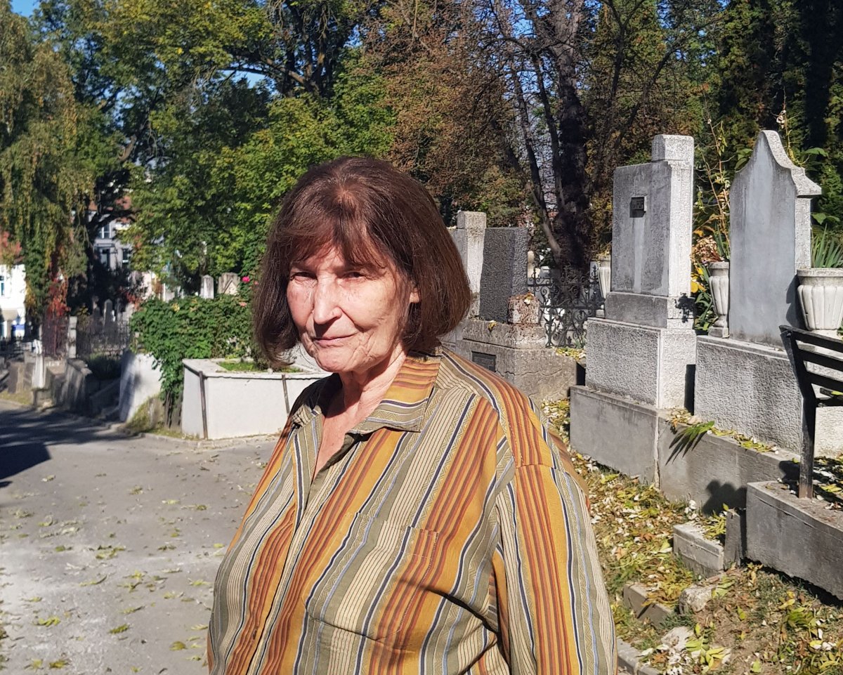 Gergelyné Tőkés Erzsébet, a Házsongárd Alapítvány elnöke •  Fotó: Kiss Judit