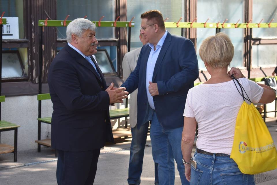 Lomnici Zoltán és Bajkai István (archív felvétel) • Fotó: Facebook/Dr. Bajkai István