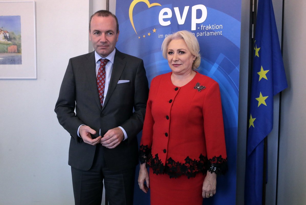 Manfred Weber: a korrupció elleni küzdelem nem luxus, hanem szükségszerűség •  Fotó: Gov.ro