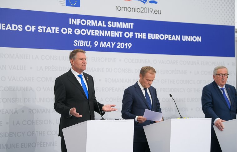 EU-csúcs Nagyszebenben: Jean-Claude Juncker szerint túlzás az Unió válságáról beszélni