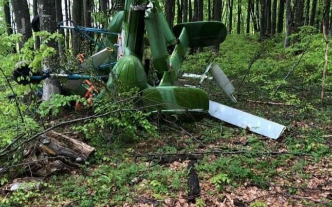 Cigarettacsempészésre használhatták a Szaplonca melletti erdőben talált jelzés nélküli helikoptert