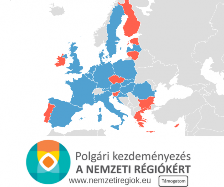 Nemzeti régiók: a kezdeményezők leadták a polgári kezdeményezés papíron gyűjtött aláírásait