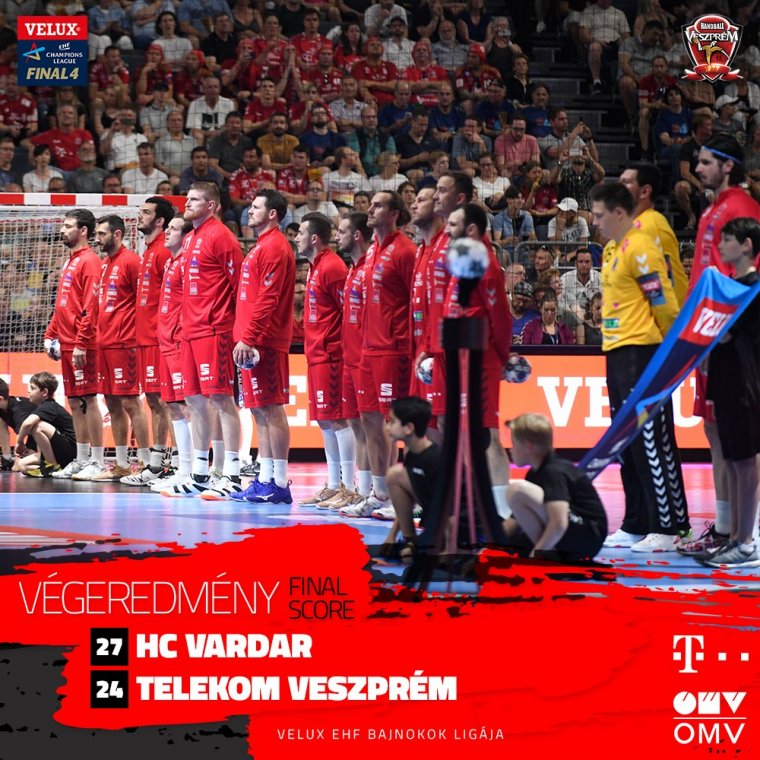 Nem sikerült Nagy Laciéknak, vereséget szenvedett a Veszprém a férfi Bajnokok Ligájában