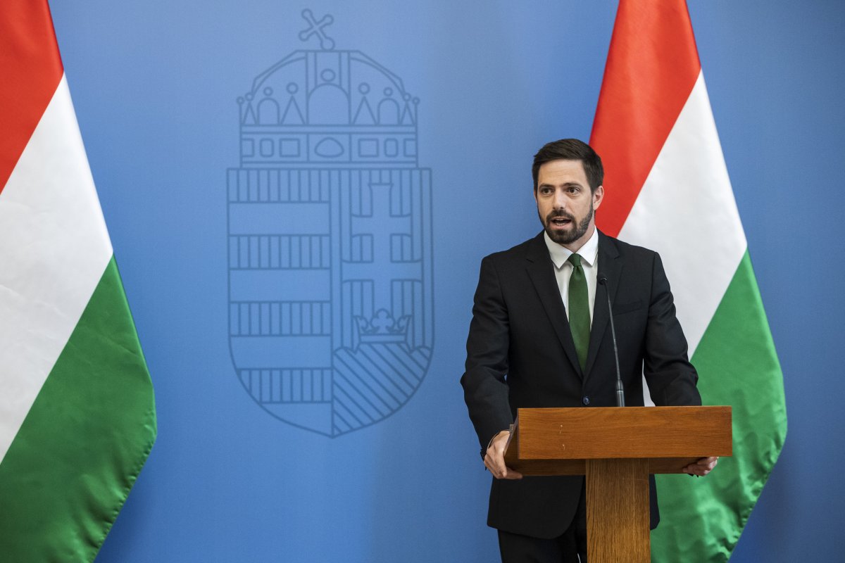 Magyar Levente államtitkár példátlannak nevezte a román nagykövet magatartását &bullet;  Fotó: MTI/Mónus Márton