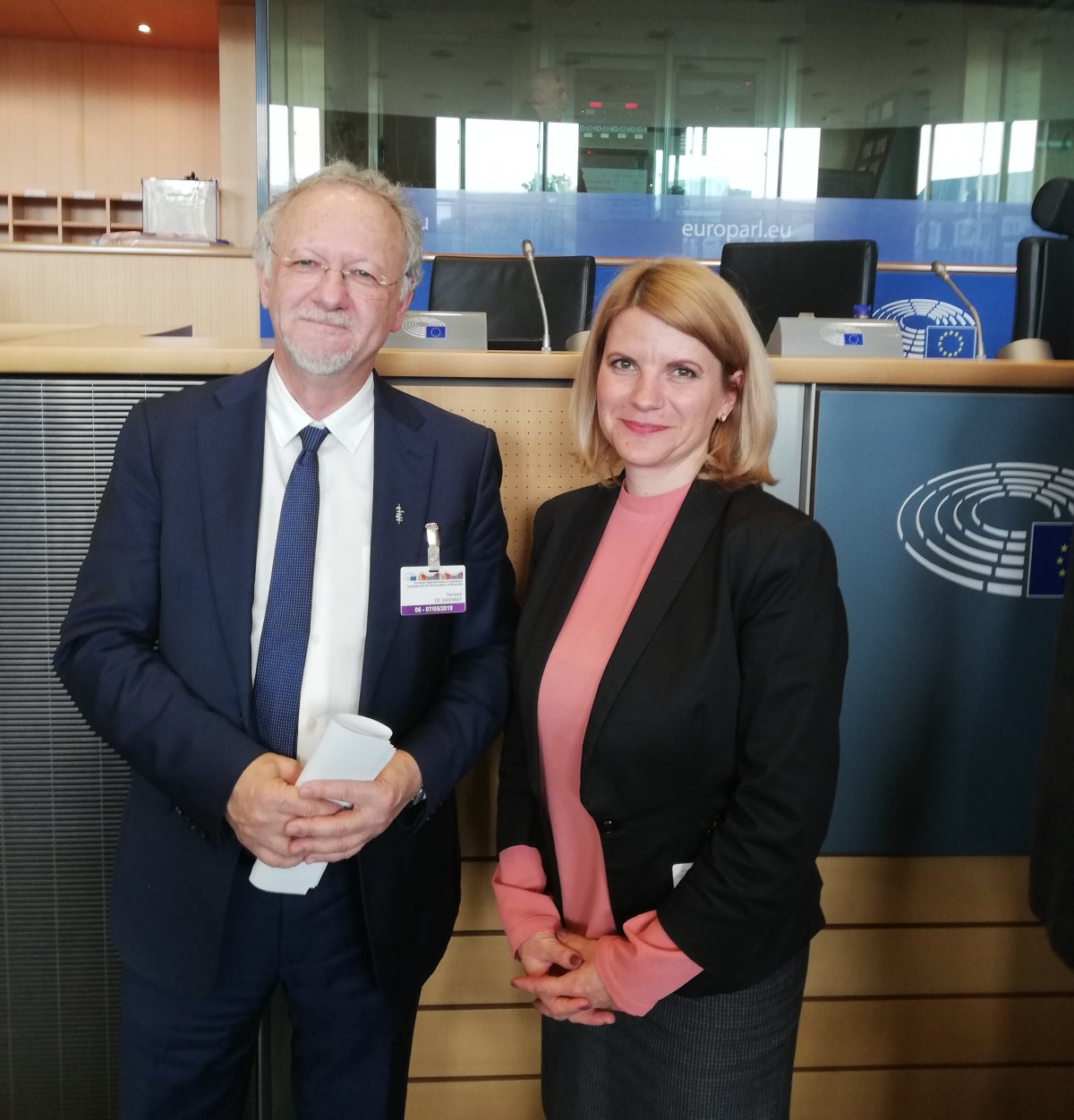 Fernand de Varennes és Sándor Krisztina &bullet;  Fotó: EMNT