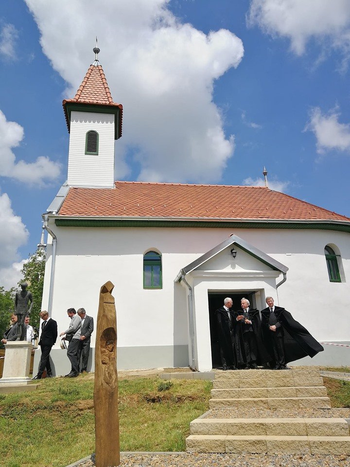 A sződemeteri református templom, ahol Kölcsey Ferencet megkeresztelték • Fotó: Facebook/Balog Zoltán