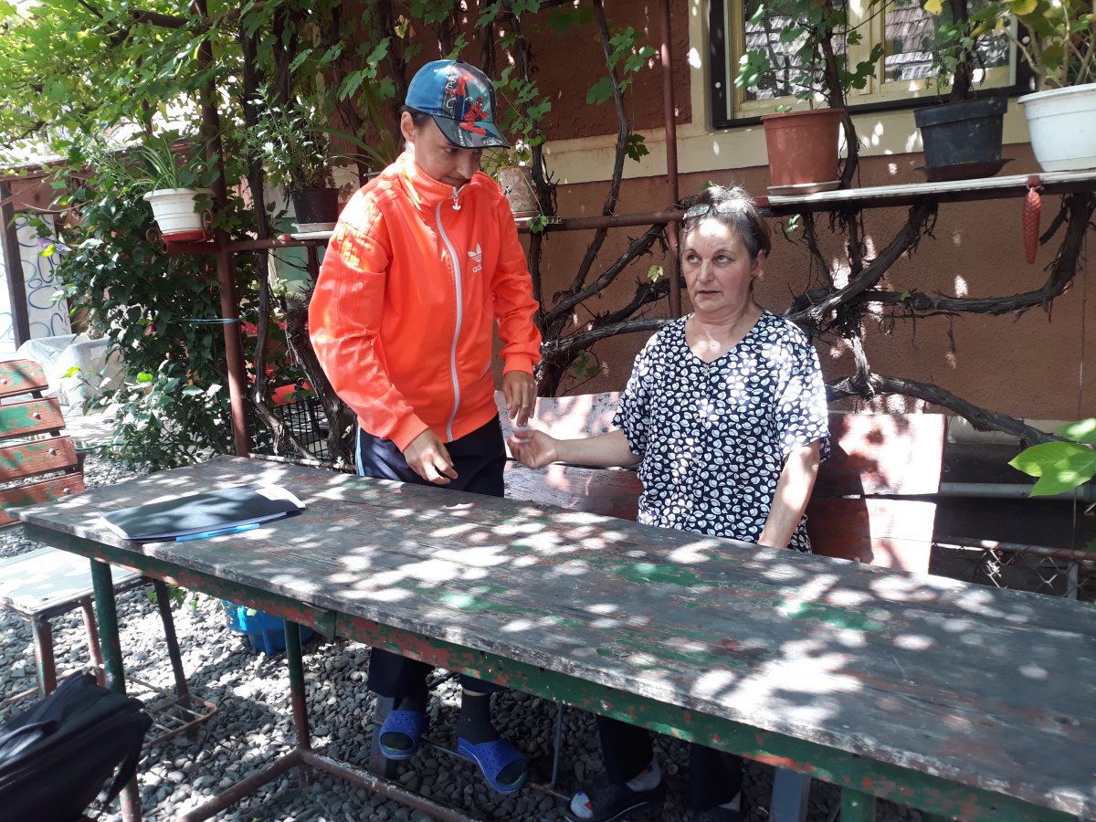 A súlyos balesetet túlélt négygyerekes családanya ma sem érti, miként lőhette főbe a rendőr a februári incidens során • Fotó: Szucher Ervin