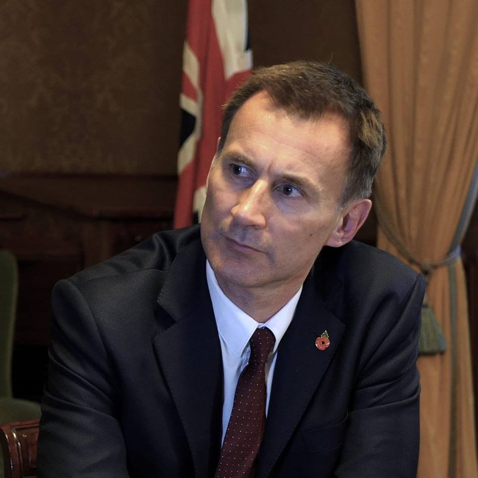 Jeremy Hunt brit külügyminiszter • Fotó: Facebook