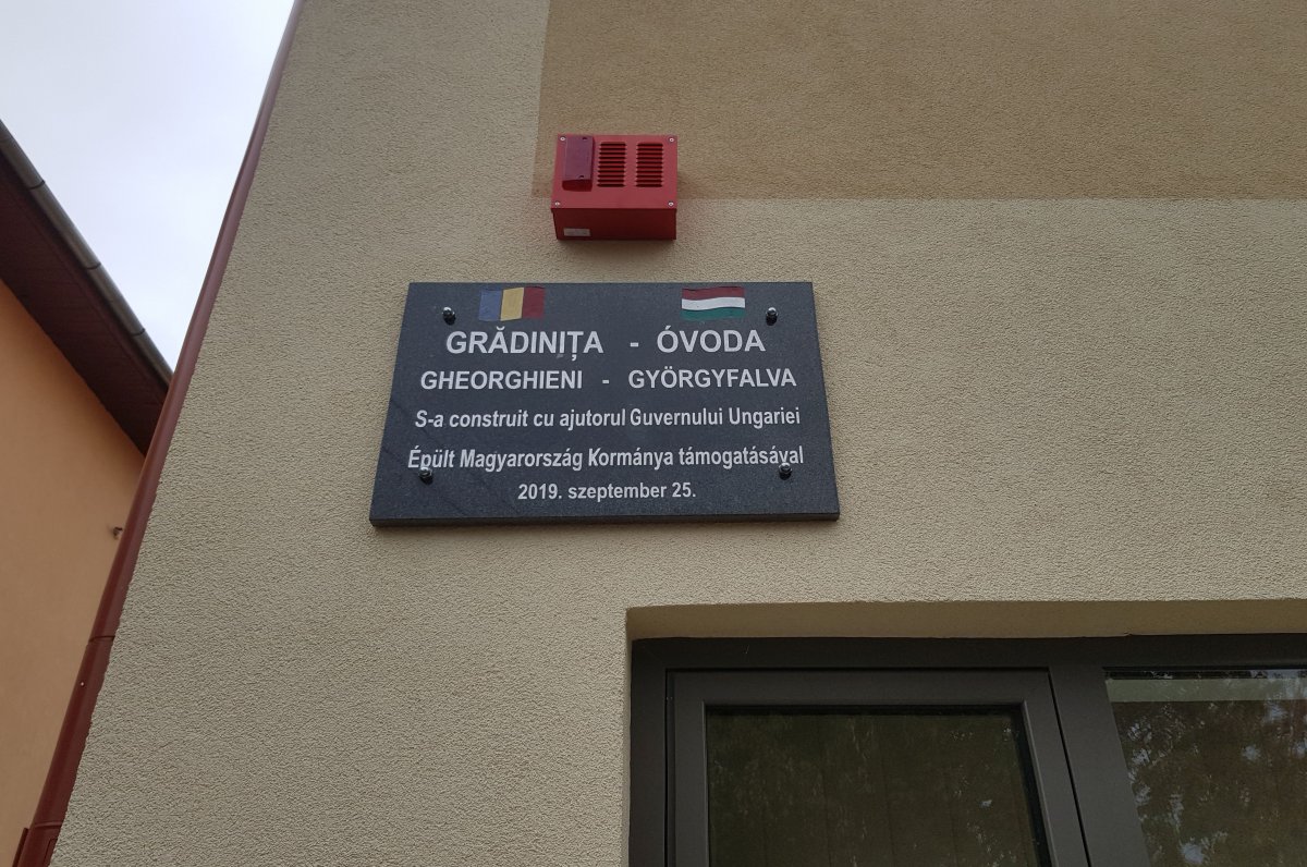 Az emléktábla •  Fotó: Páva Adorján