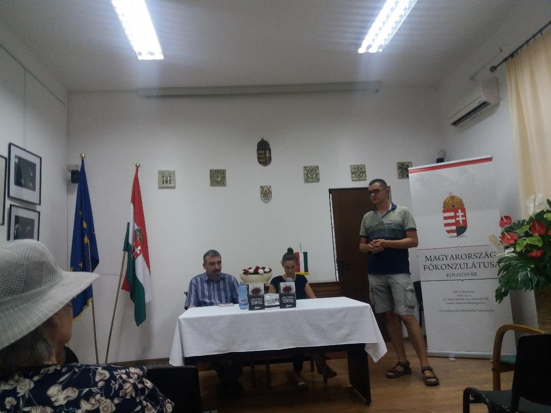 Király Farkas, Márton Evelin és Karácsonyi Zsolt a rendezvényen •  Fotó: Pap Melinda
