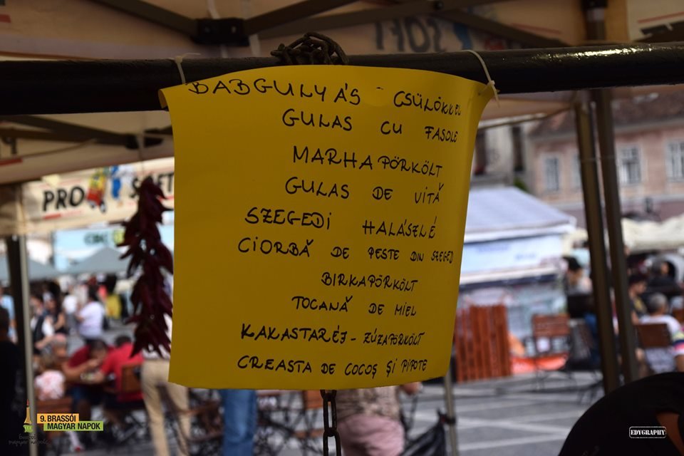 A lacikonyhát működtető vállalkozás „néhány hiányossága” nem árnyékolhatja be a rendezvény sikerét. &bullet;  Fotó: Facebook/Brassói Magyar Napok - BMN