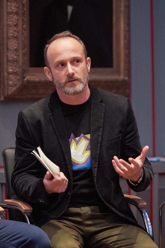 Pintér Zsolt, a Főtér fesztivál főszervezője •  Fotó: Vakarcs Loránd / Kolozsvári Magyar Napok