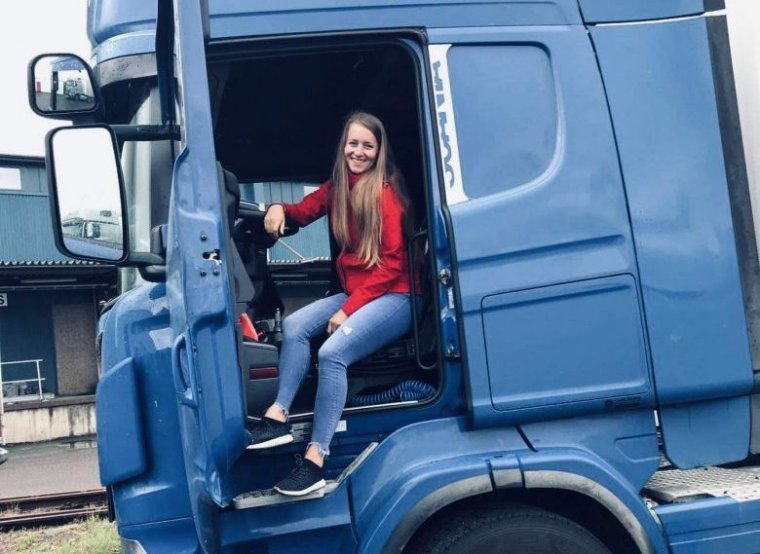 Mindig tartogat meglepetéseket a kamionos élet: a siménfalvi Erdélyi Gyopár teherautót vezet Skandináviában