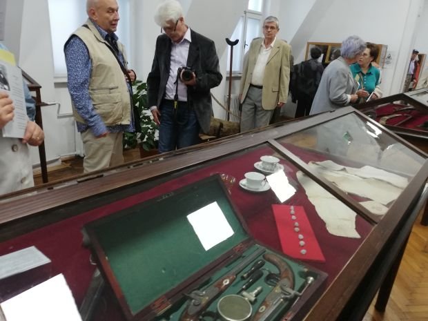 Az Aradon kivégzett honvédtisztek tárgyi emlékeit lehet megtekinteni a város múzeumában •  Fotó: aradihirek.ro