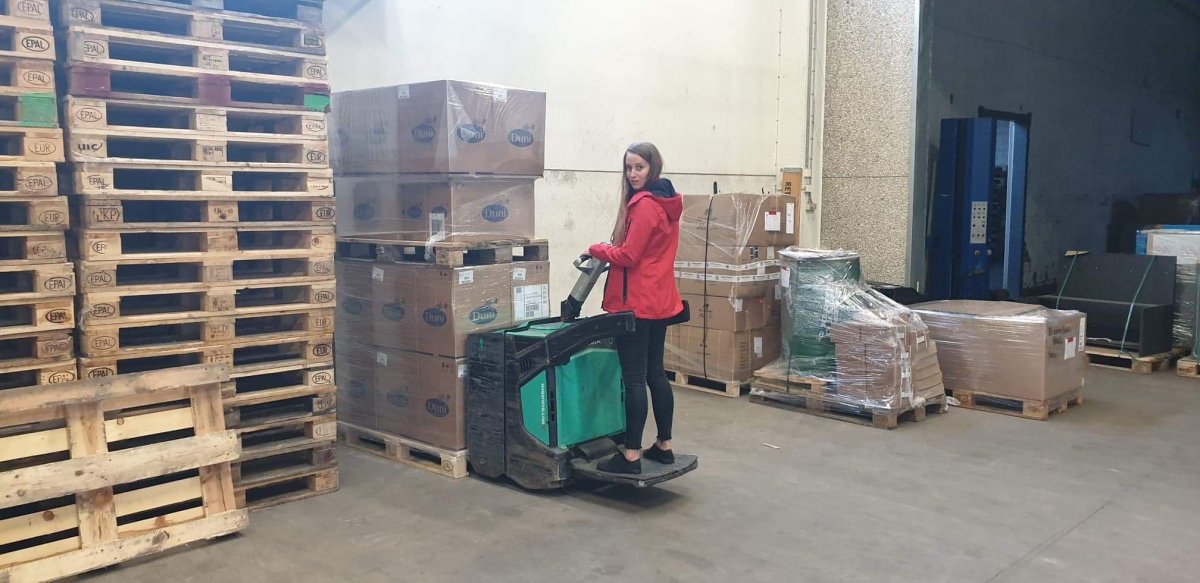 „A felrakás általában akkor az én feladatom, amikor a telephelyről indulok” 