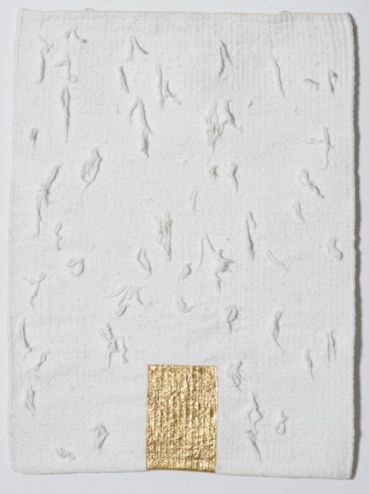Lelkek csomagban, haute lisse, 110x90 cm, 2017 •  Fotó: Garas Kálmán