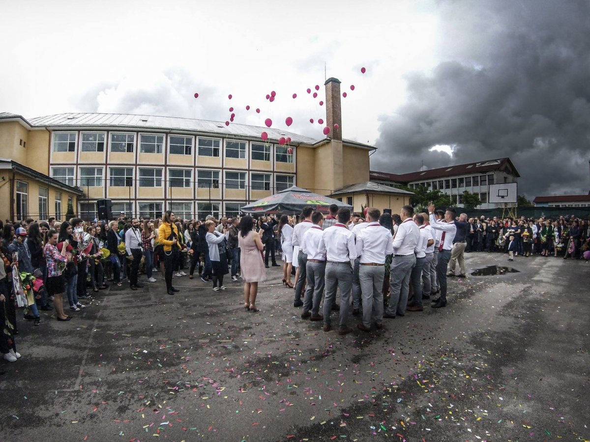 A bánffyhunyadi Octavian Goga Gimnáziumban is működik magyar tagozat. • Fotó: Facebook.com/Lónay Arthur