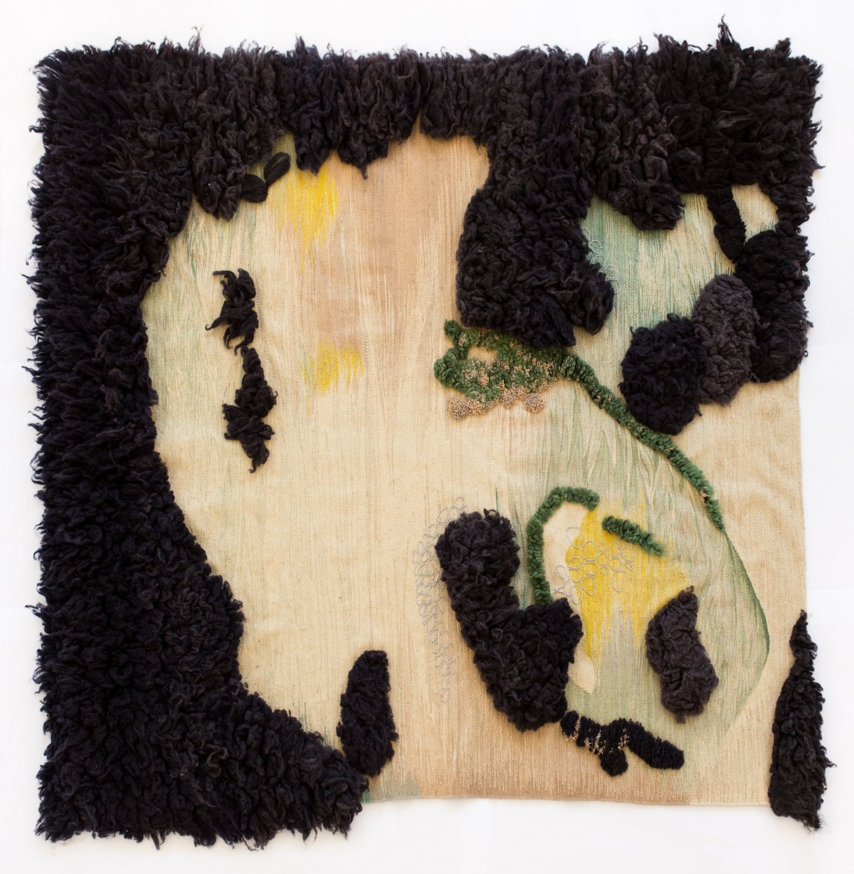 Ólom, haute lisse, gyapjú, 190x190 cm, 2009 