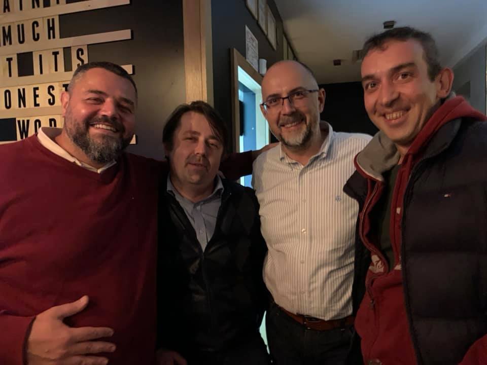 Együttműködést szorgalmaz. Kelemen Hunor (középen, jobbra) a POL képviselőivel &bullet;  Fotó: Facebook/Dan Mașca