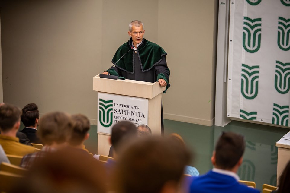 Tonk Márton &bullet;  Fotó: Facebook/Sapientia EMTE, Kolozsvár