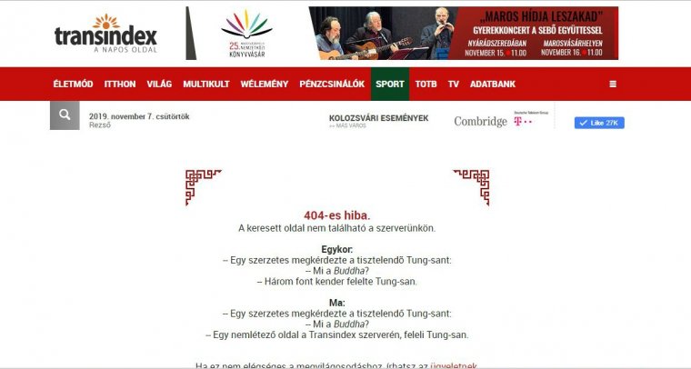 Váta erkölcsi jóvátételt kapott, a Transindex később dönt a fellebbezésről