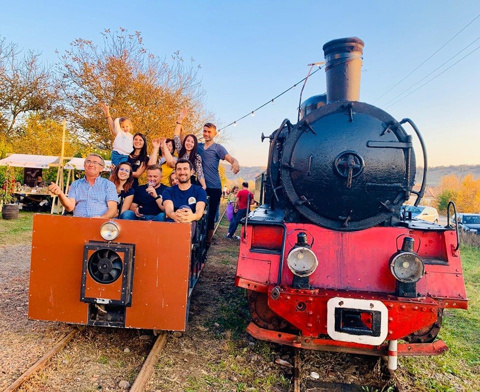 A turistavonatot nem tudják működtetni, de kiváló élményt nyújt a „hajtányozás” is &bullet;  Fotó: Szucher Ervin