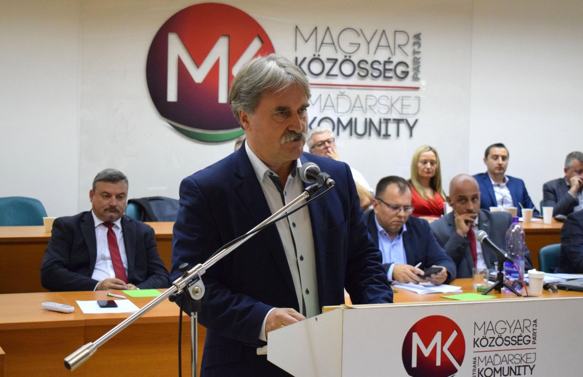 Bárdos Gyula, a Csemadok elnöke &bullet;  Fotó: MKP/Facebook