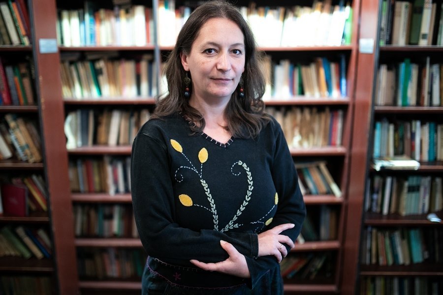 Erős Kinga Brassóban született •  Fotó: Magyar Írószövetség