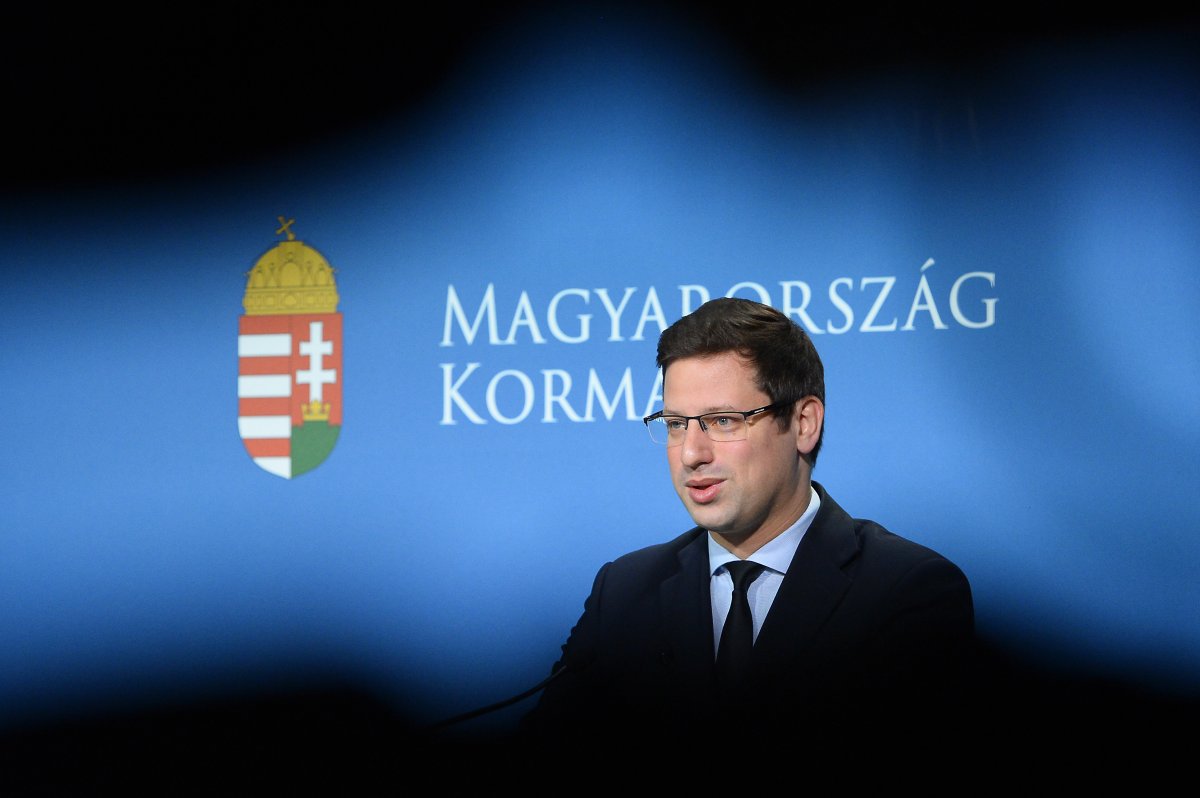 Gulyás Gergely bejelentette, a Citadellán létrejön a magyar szabadság múzeuma • Fotó: MTI/Soós Lajos