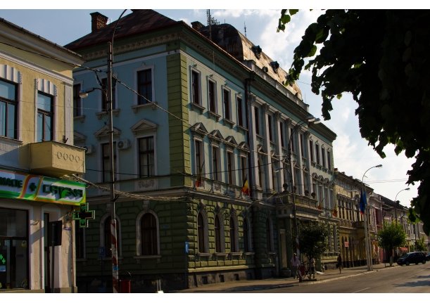 A közegészségügyi igazgatóság elrendelte a városháza fertőtlenítését Máramarosszigeten &bullet;  Fotó: Polgármesteri hivatal