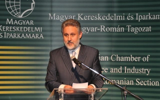 Marius Lazurca, Románia budapesti nagykövete •  Fotó: G4Media.ro