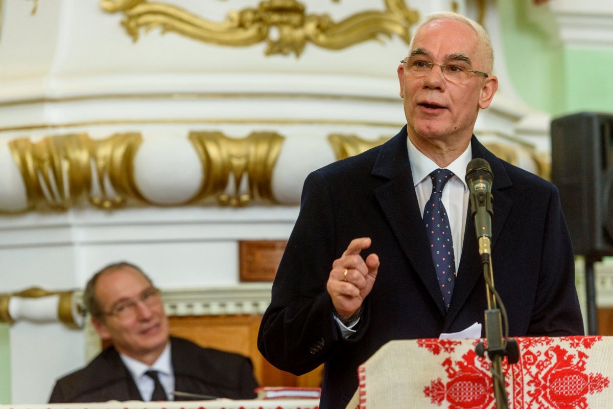 Balog Zoltán, a magyar kormány korábbi minisztere, jelenlegi miniszterelnöki biztos &bullet;  Fotó: Kiss Gábor