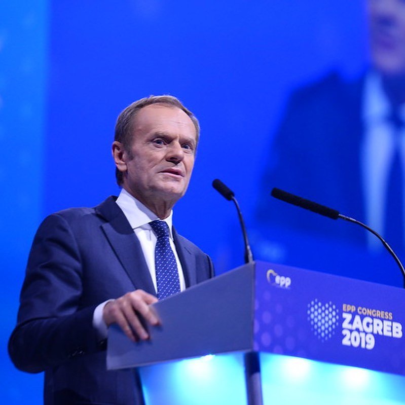 Donald Tusk &bullet;  Fotó: Facebook